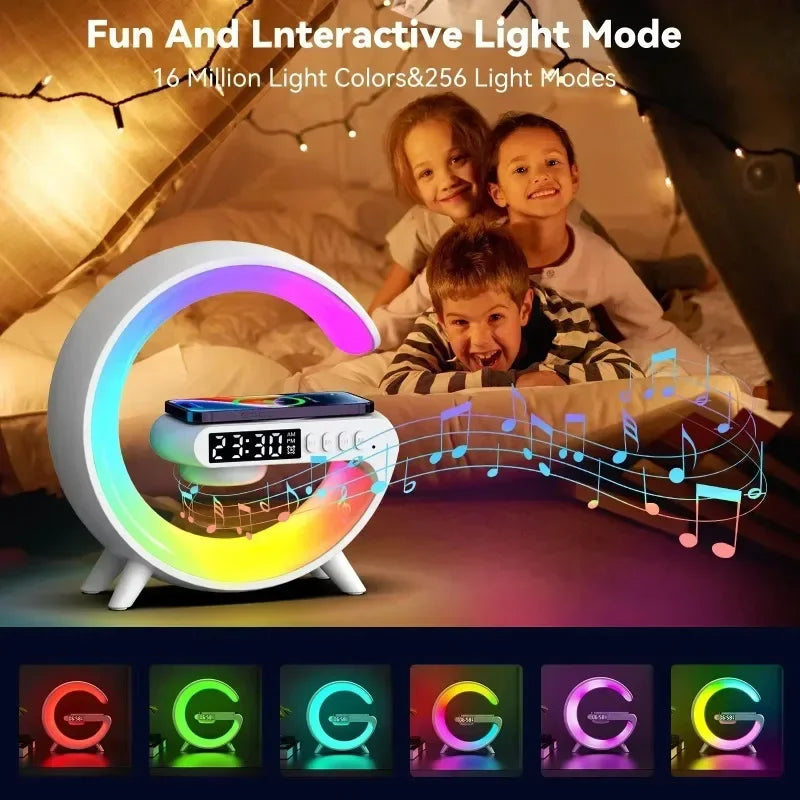 Rainbow Glow Clock BT-3401 Wireless pad | SUM&WIN