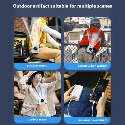 Portable Large Wind Portable Small Wrist Hanging Fan SUM&WIN