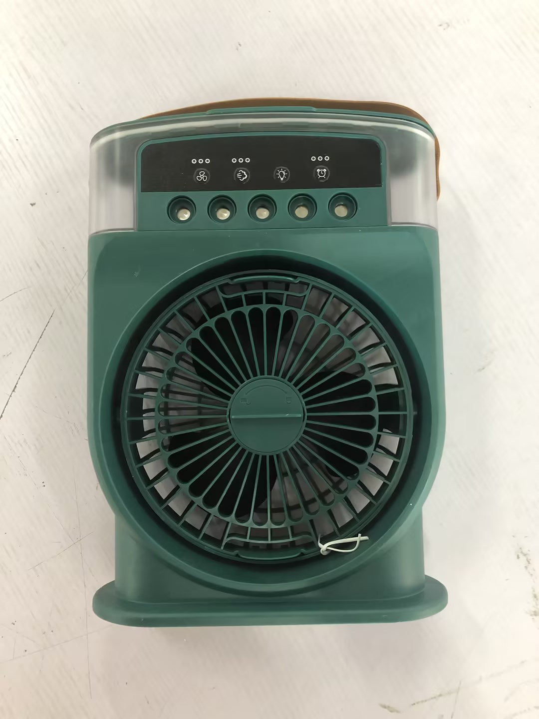 Portable USB Air Conditioner Cooling Fan With 5 Sprays 7 Color Light 600ML Water Tank Spray Mist Air Cooler Humidifiers SUM&WIN
